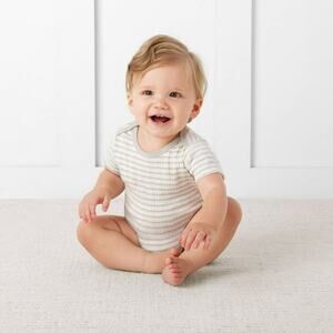 2PC Baby’s Organic Cotton Infant Onesie Bodysuit Size 18 months